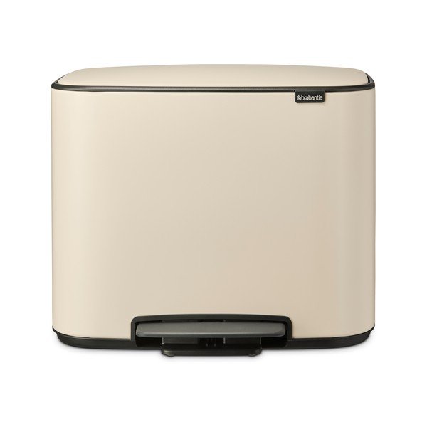 Bež željezna kanta za smeće s pedalom 36 l Bo – Brabantia-image-4