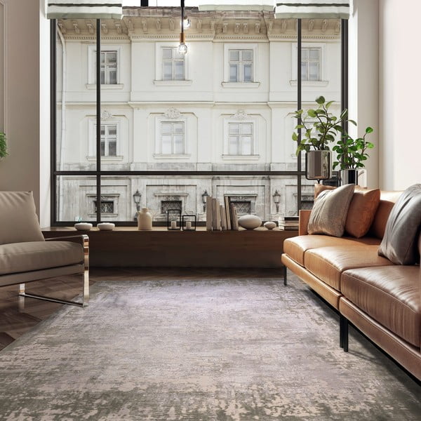 Zeleni tepih 200x290 cm Kuza – Asiatic Carpets-image-1