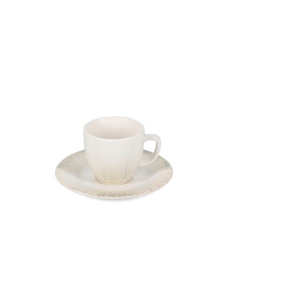 Svijetlo siva porculanska šalica za cappuccino 200 ml Nuance – BonBistro-image-4