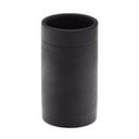 Crna čaša za četkice za zube od polyresina Sisel – Kave Home