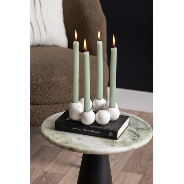 Mramorni okrugli pomoćni stol ø 40 cm Force – Leitmotiv-image-4