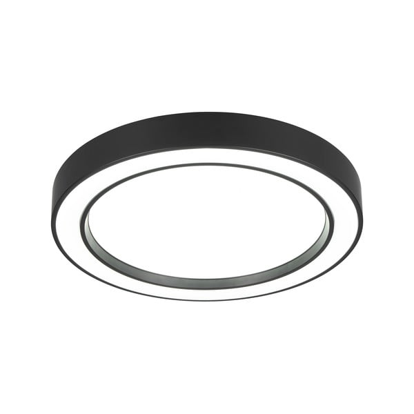 Crno-bijela LED stropna svjetiljka ø 40 cm Arco – Reality