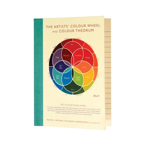 Bilježnica A6 Rex London Colour Wheel-image-1
