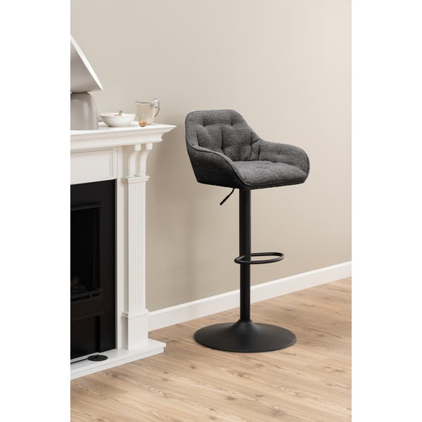 Tamno sive okretne barske stolice u setu 2 kom 109 cm Brooke – Actona-image-1