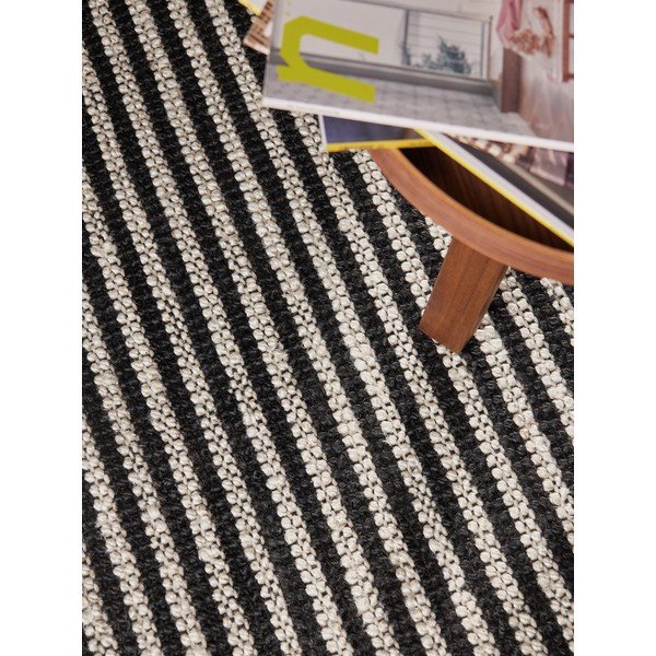 Crni ručno rađen juten tepih 160x230 cm Harvest Ebony – Elle Decoration-image-2