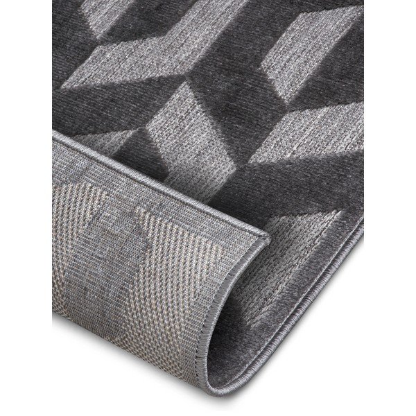 Antracitno sivi tepih 200x285 cm Iconic Hexa – Hanse Home-image-4