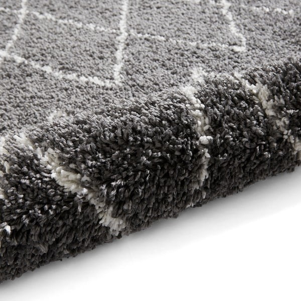 Tamno sivi tepih 120x170 cm Boho – Think Rugs-image-3