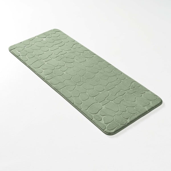 Zelena kupaonska prostirka 50x120 cm Ricochet – douceur d'intérieur-image-4