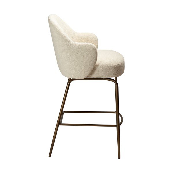 Bež okretna barska stolica (visine sjedala 70 cm) Bae – DAN-FORM Denmark-image-3