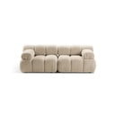 Bež sofa od bouclé tkanine 188 cm Bellis – Micadoni Home