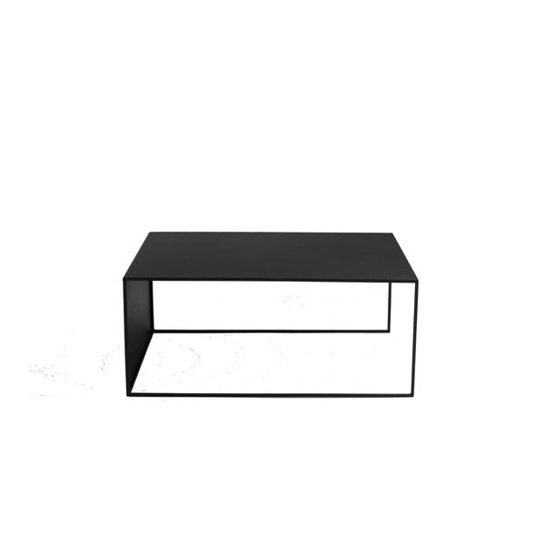 Crni stolić za kavu Custom Form 2Wall, 100 x 60 cm