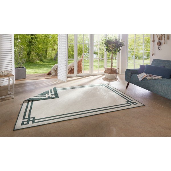 Zeleno-krem vanjski tepih NORTHRUGS Manito, 120 x 170 cm-image-2