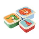 Set od 3 kutije za užinu Rex London Creatures