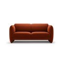 Ciglasta baršunasti sofa 168 cm Georgia – Micadoni 