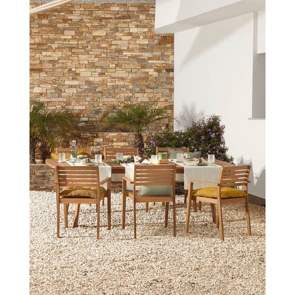 Vrtna stolica od bagremovog drveta Kave Home Hanzel-image-4