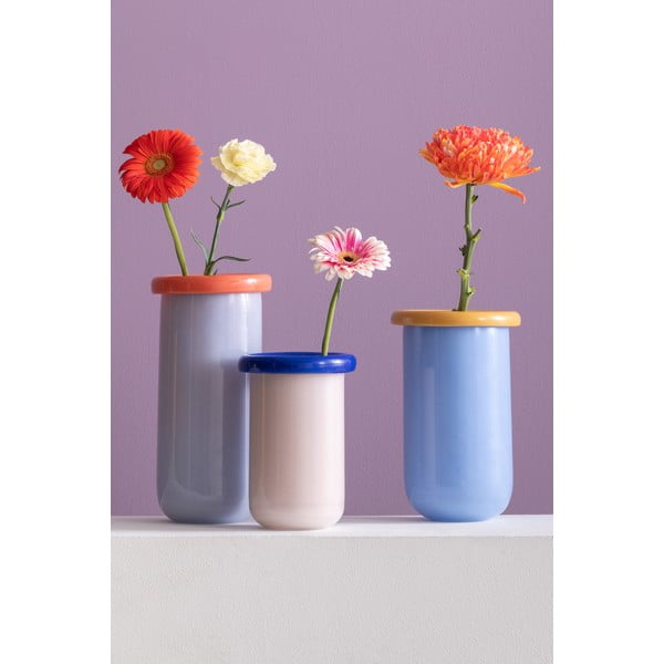 Ljubičasta staklena vaza (visina 30,5 cm) Plegado  – PT LIVING-image-1