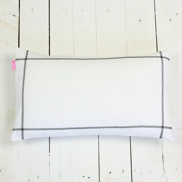 Pamučna jastučnica Happy Friday Basic crna, 50 x 30 cm-image-2