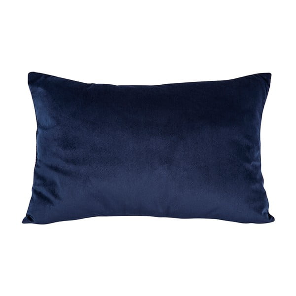 Plavi baršunasti jastuk PT LIVING Velvet, 60 x 40 cm