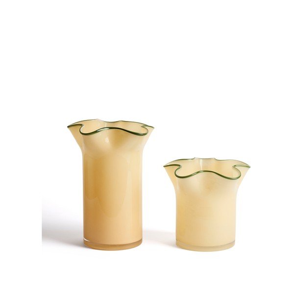Žuta  staklena vaza (visina 19,5 cm) Endasi – Kave Home-image-4
