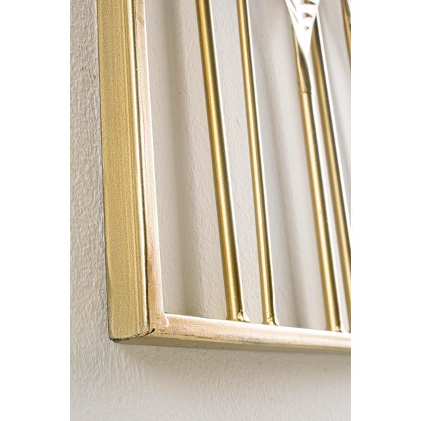 Metalni zidni ukras 52,5x95 cm Adhira – Bizzotto-image-4