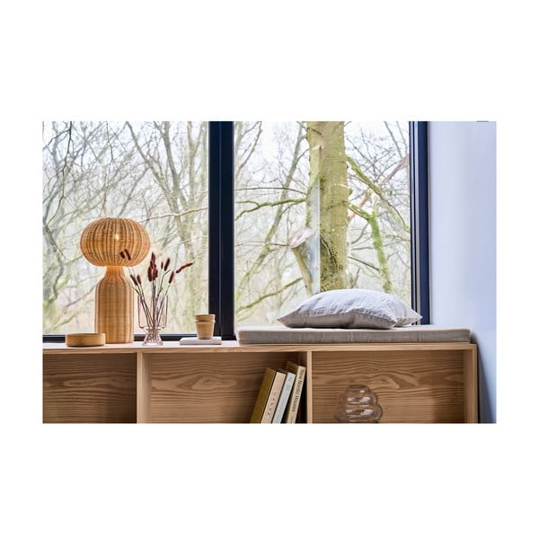 Svijetlo ružičasta staklena vaza (visina 24 cm) Drum – Villa Collection-image-1