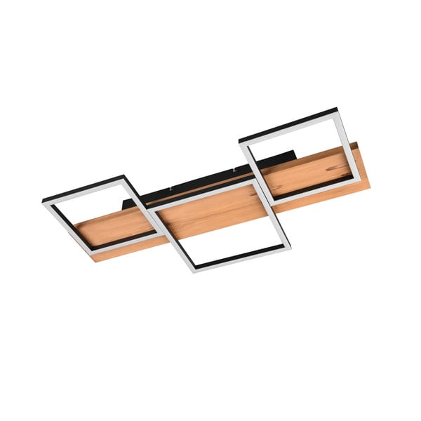 Crna/u prirodnoj boji LED stropna svjetiljka s mogućnosti zatamnjivanja 34x65 cm Harper – Trio-image-4