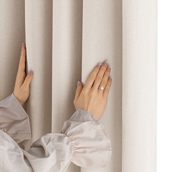 Krem zavjesa za djelomično zamračenje Calisto – Filumi-image-3