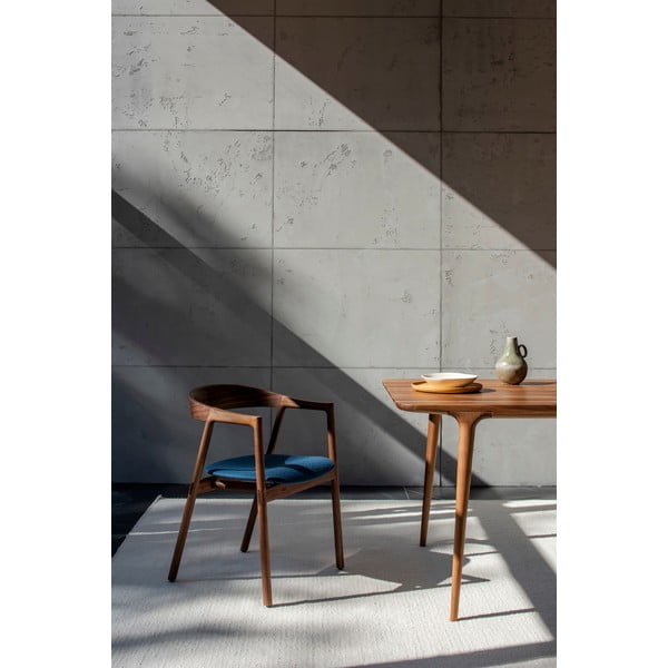 Plava/smeđa blagovaonska stolica Muna – Gazzda-image-2