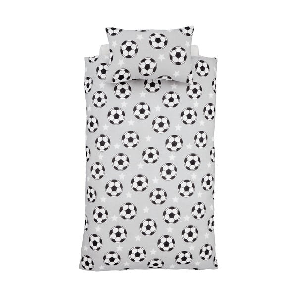 Flanelska dječja posteljina za dječji krevetić 120x150 cm Football Stars – Catherine Lansfield-image-2
