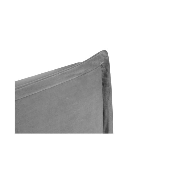 Sivo uzglavlje 140x120 cm Monica – Milo Casa-image-3