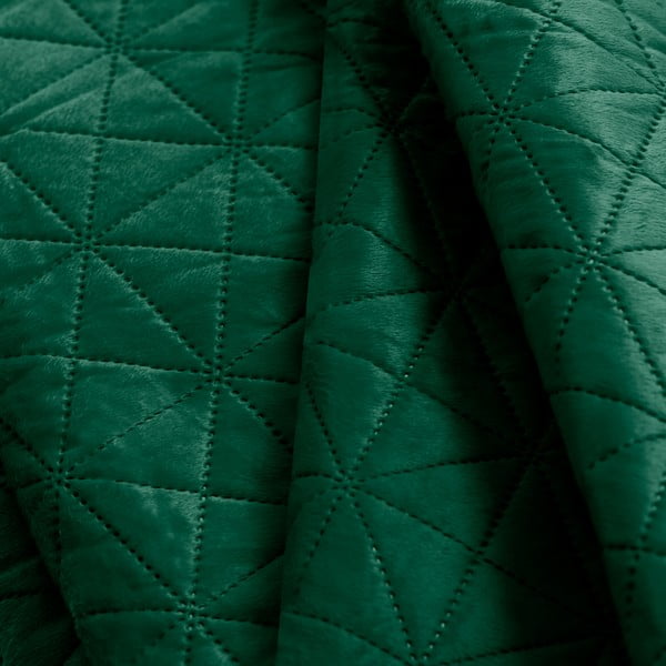 Zeleni prošiven prekrivač od samta 220x240 cm Laila – AmeliaHome-image-3