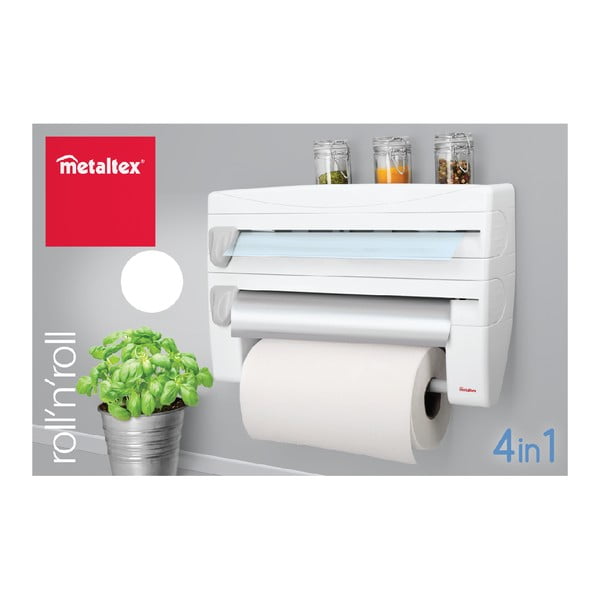 Stalak za papirnate ručnike i ostali pribor Metaltex, dužina 38 cm-image-1