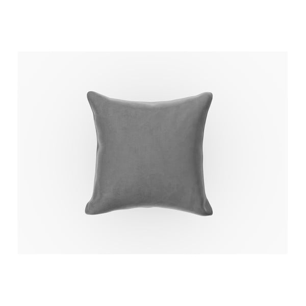 Sivi baršunasti jastuk za modularnu sofu Rome Velvet - Cosmopolitan Design