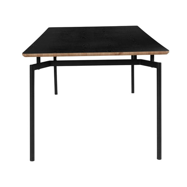 Crni blagovaonski stol 100x200 cm Alto – Støraa-image-2