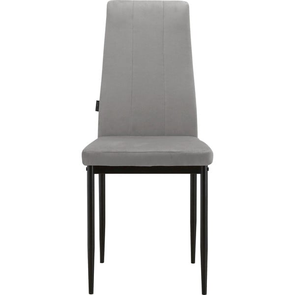 Sive baršunaste blagovaonske stolice u setu 2 kom Kelly – Støraa-image-1