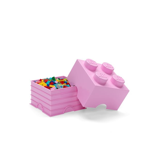 Svijetloružičasta kutija za pohranu LEGO®-image-2