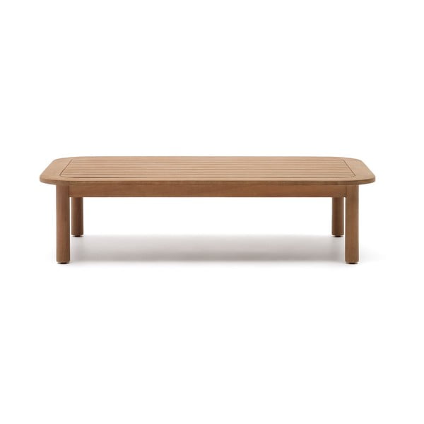 Stolić za kavu od masivnog eukaliptusa u prirodnoj boji 89x140 cm Sacova – Kave Home-image-4