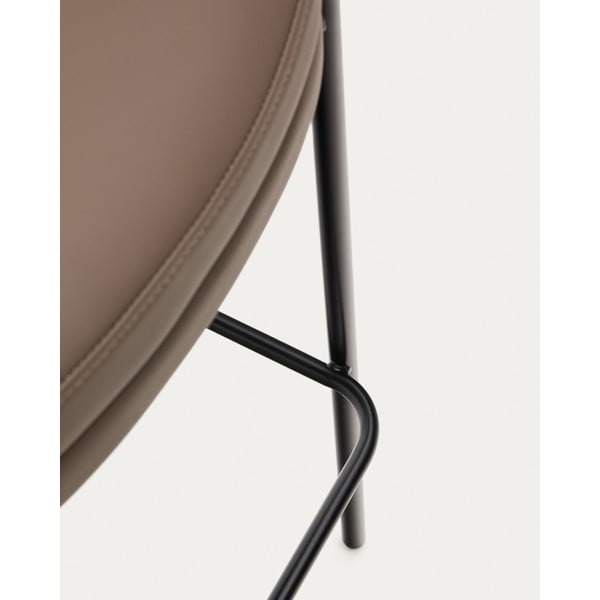 Smeđa barska stolica (visine sjedala 65 cm) Eamy – Kave Home-image-2