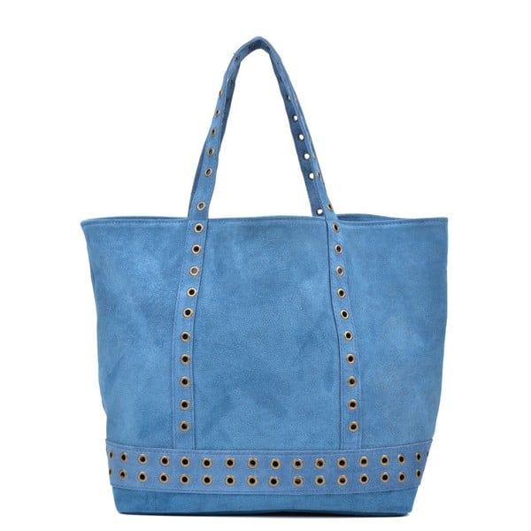 Plava kožna torbica Luisa Vannini Sutra