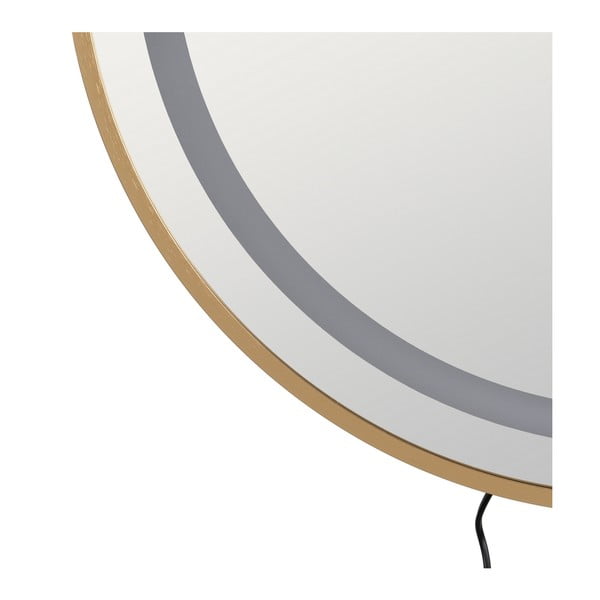 Zidno ogledalo s osvjetljenjem 60x60 cm – Ixia-image-4