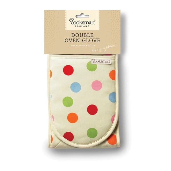 Cooksmart ® Spots dvostruka kuhinjska rukavica