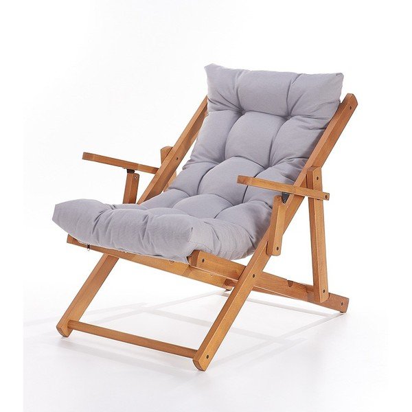 Siva fotelja Repose – Balcab Home-image-1