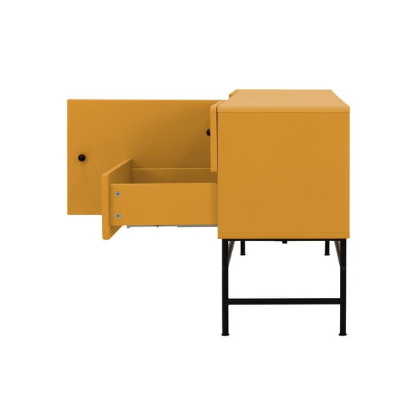 Žuta niska komoda 68,5x68,5 cm Cocktail - Tenzo-image-4