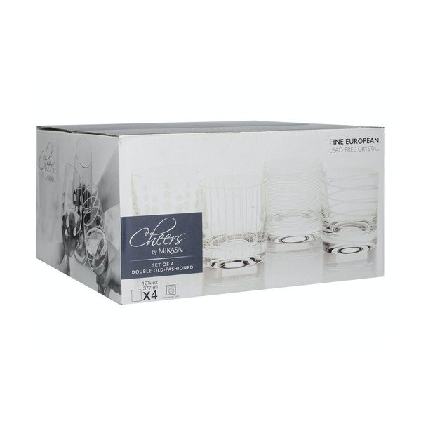 Set od 4 čaše za viski Mikasa Cheers, 377 ml-image-4