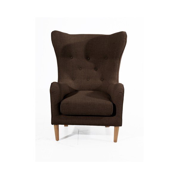 Tamno smeđa stolica Max Winzer Miriam Linen-image-2