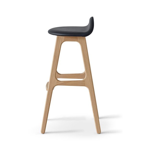 Kožna okretna barska stolica 86 cm Buck – Hammel Furniture-image-3