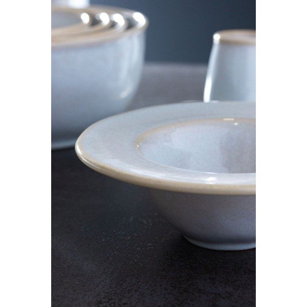 Bijeli duboki tanjur od kamenine Costa Nova Roda, ⌀ 19 cm-image-3