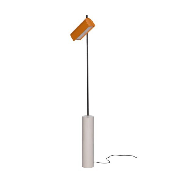 Narančasta LED stojeća svjetiljka s mogućnosti zatamnjivanja (visina 160 cm) Reflector – Hübsch