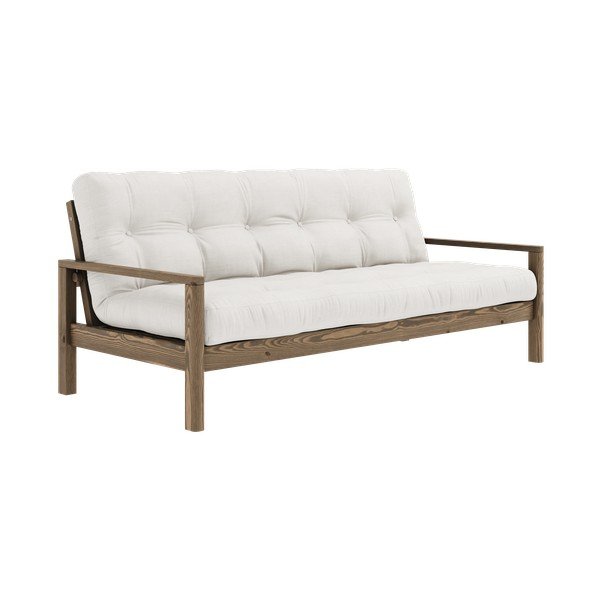 Krem sklopiva sofa 205 cm Knob – Karup Design-image-3