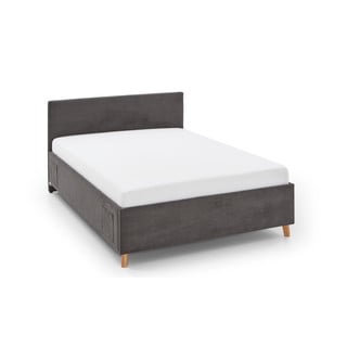 Antracitno sivi dječji krevet s prostorom za pohranu 140x200 cm Cool – Meise Möbel